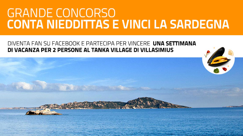Gioca subito e vinci la Sardegna! Dal 9 giugno, il grande concorso dedicato a tutti i nostri fan di Facebook.