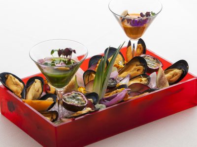 Crudité di cozze Nieddittas.