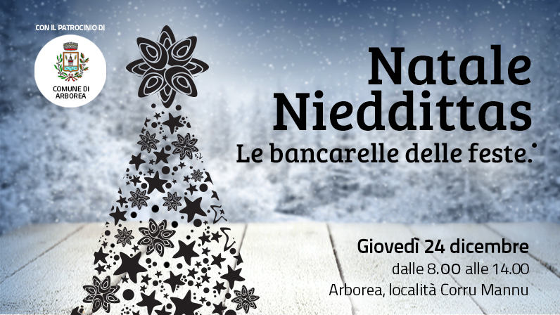 Natale Nieddittas: vieni a trovarci la vigilia!