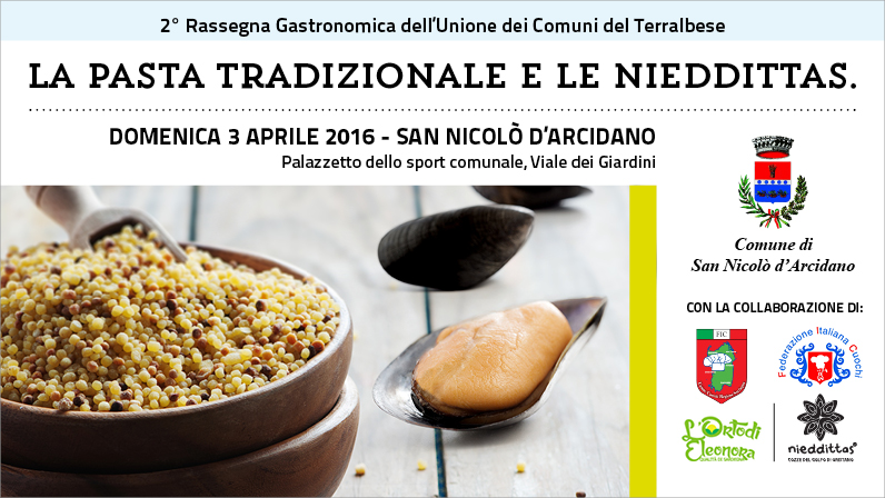 Appuntamento con la pasta tradizionale e le Nieddittas domenica 3 aprile.