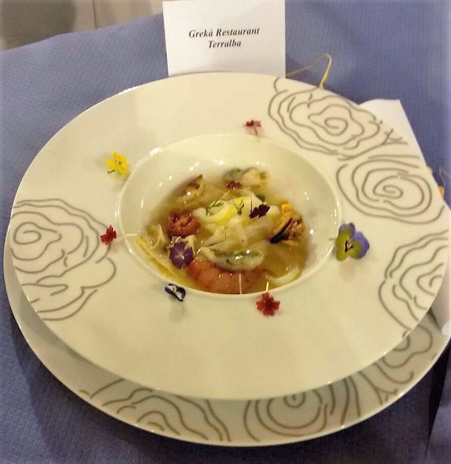 Piatto del 1^ classificato rassegna gastronomica - Grekà Restaurant Terralba