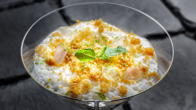 Margarita e bottarga Nieddittas: un dessert sorprendente.