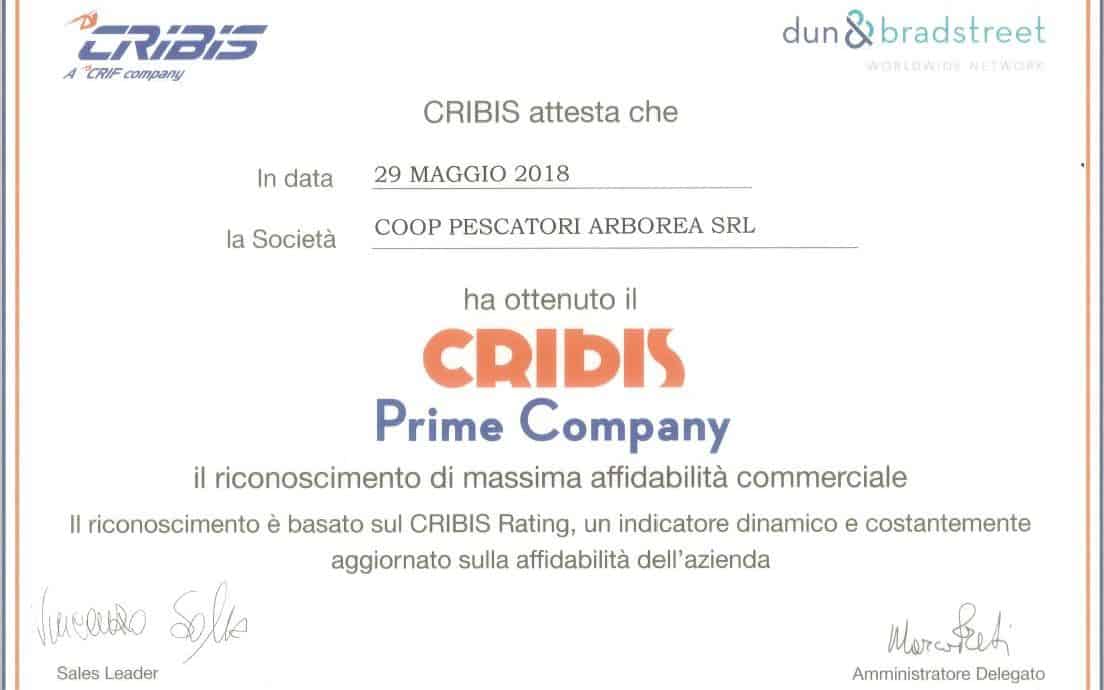 Nieddittas si riconferma CRIBIS PRIME COMPANY anche per il 2018.