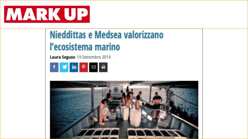 Nieddittas e Medsea valorizzano l’ecosistema marino