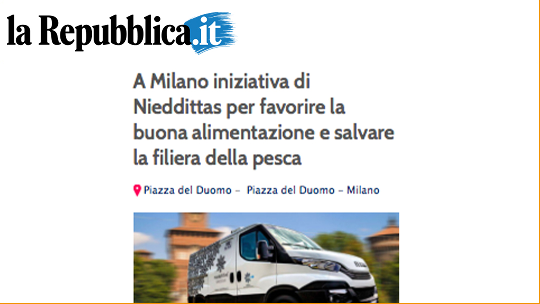 A Milano iniziativa di Nieddittas per favorire la buona alimentazione e salvare la filiera della pesca