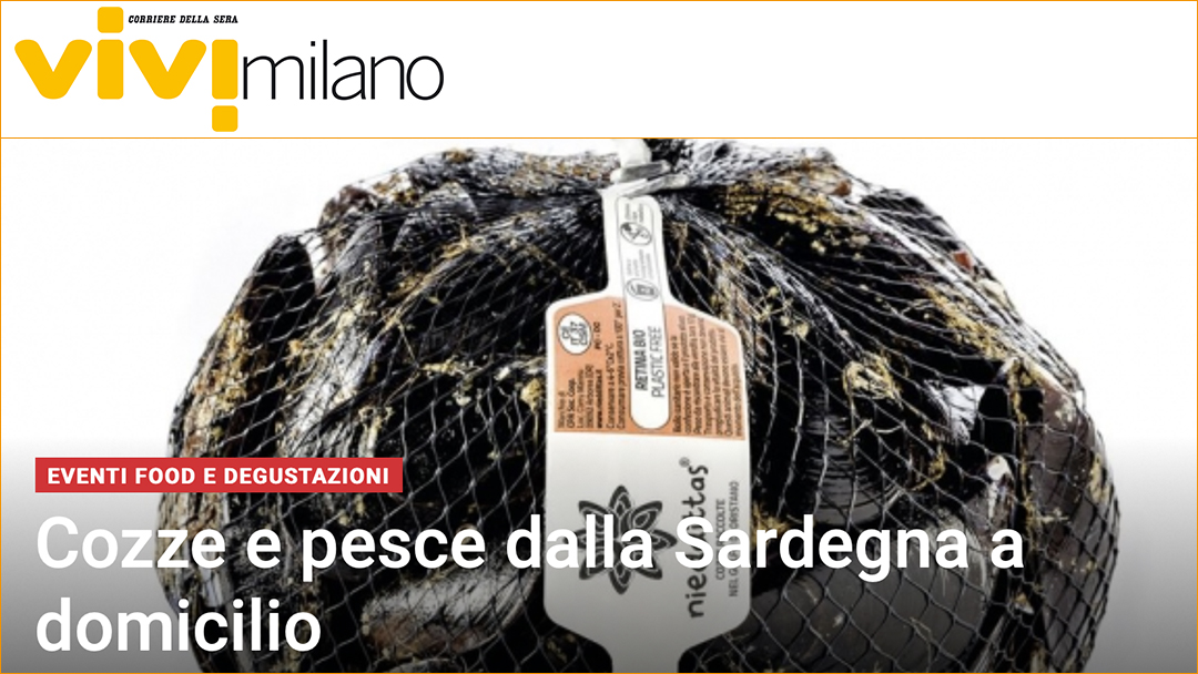 Cozze e pesce dalla Sardegna a domicilio