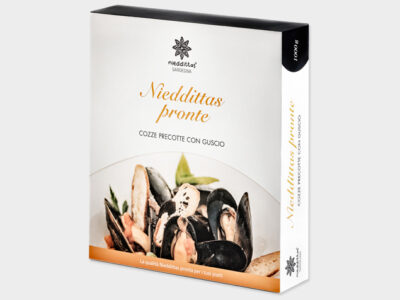 Nieddittas pronte – Precooked mussels in shell