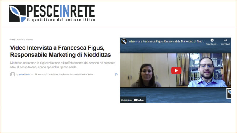 Video Intervista a Francesca Figus, Responsabile Marketing di Nieddittas