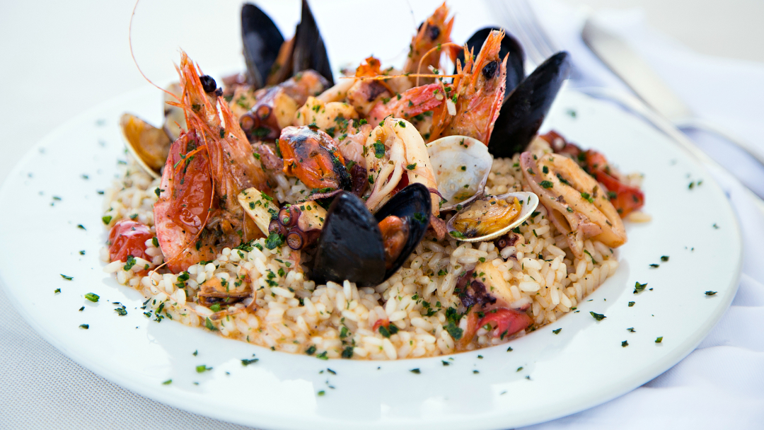 Ricetta risotto ai frutti di mare