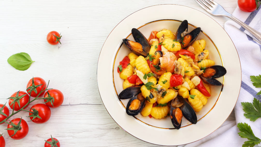 Ricetta gnocchi ai frutti di mare