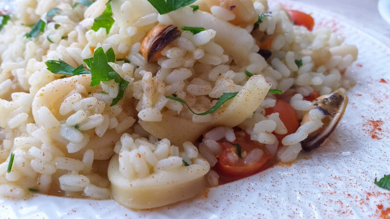Ricetta insalata di riso ai frutti di mare