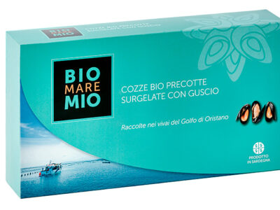 Bio Mare Mio Cozze Bio Precotte Surgelate con guscio