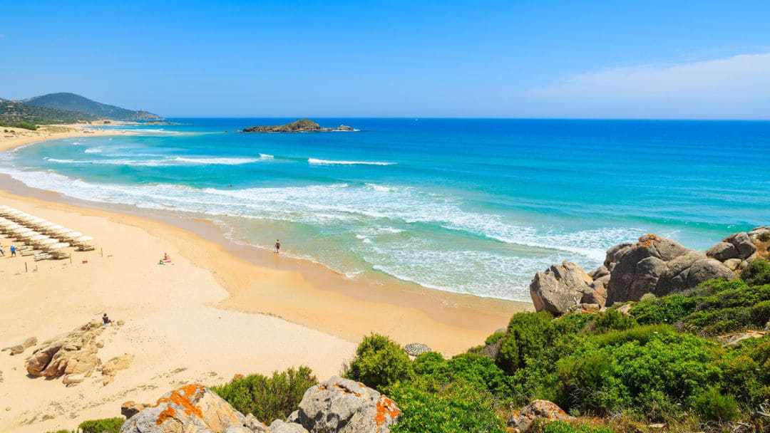 Spiaggia di Chia: dove si trova e come arrivarci