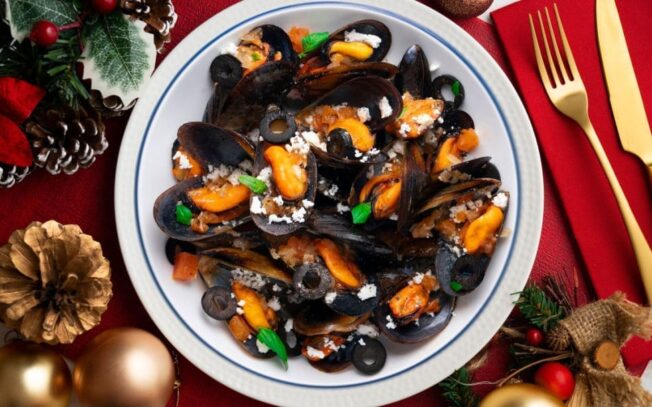 4 antipasti di mare natalizi