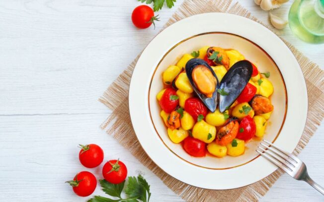 Gnocchi e cozze