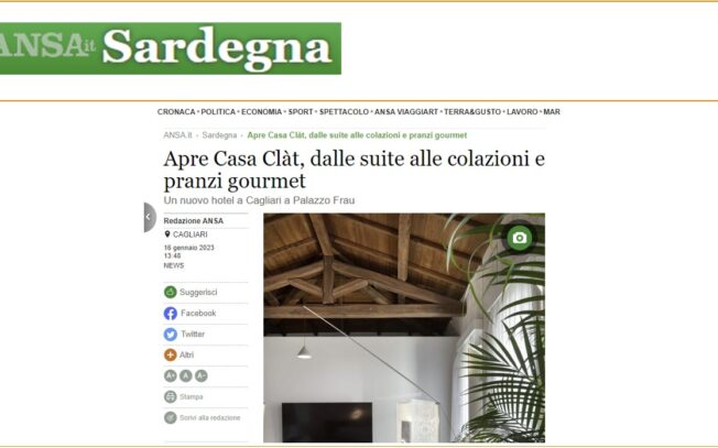 Apre Casa Clàt, dalle suite alle colazioni e pranzi gourmet