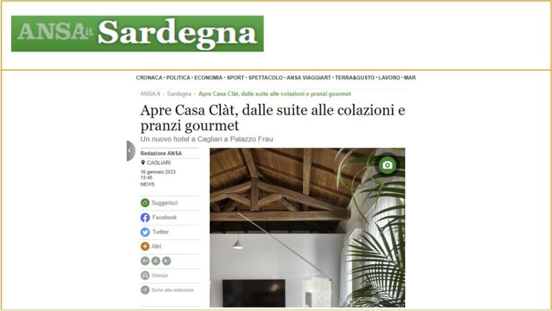 Apre Casa Clàt, dalle suite alle colazioni e pranzi gourmet