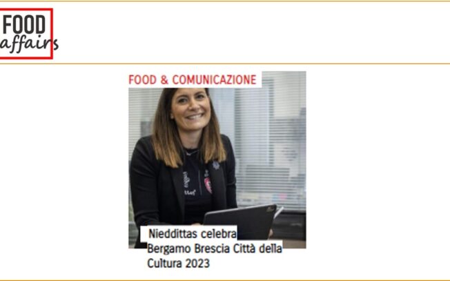 Nieddittas celebra Bergamo Brescia Città della Cultura 2023