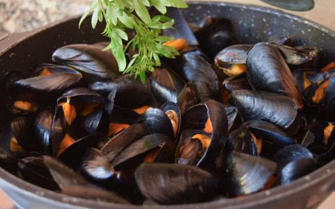 Frittata di cozze alla barese