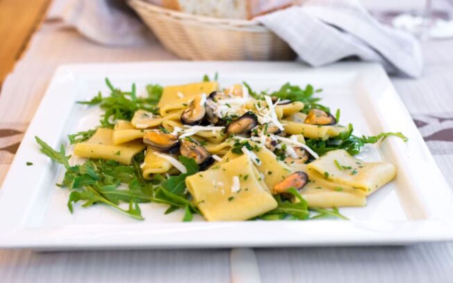 Paccheri patate e cozze