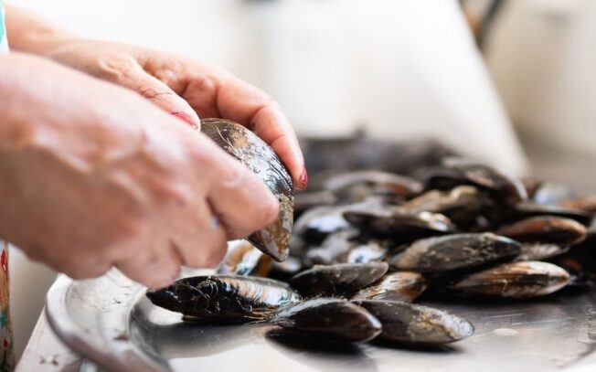 Come pulire le cozze velocemente