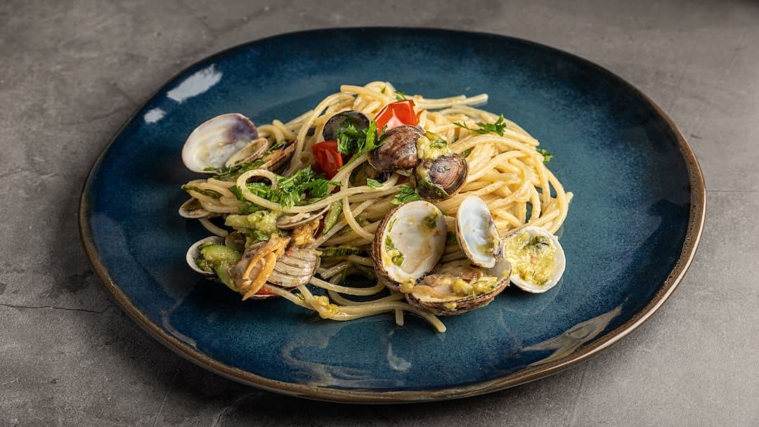 Pasta, vongole e zucchine