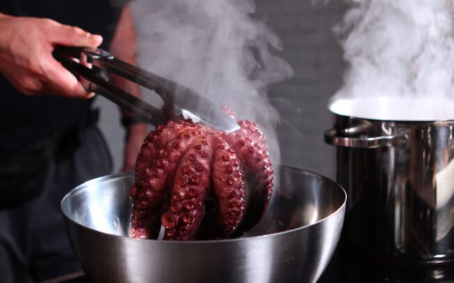 Come lessare il polpo?