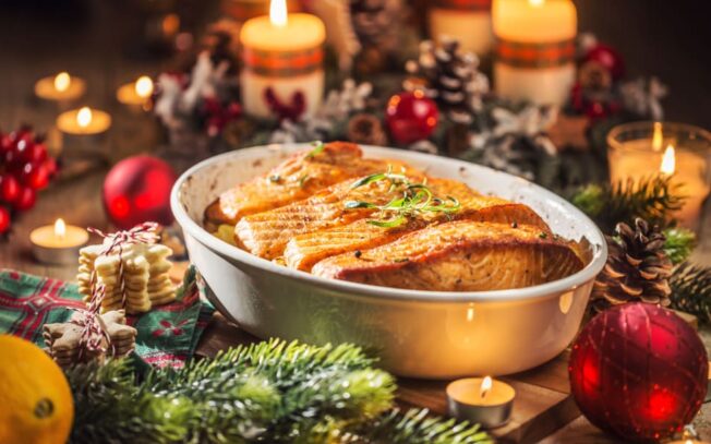 Menu per Natale a base di pesce