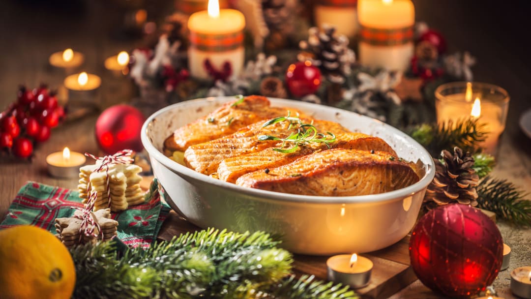 Menu per Natale a base di pesce