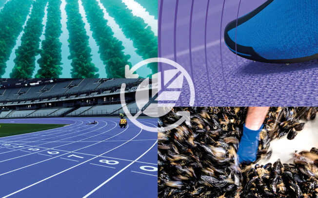 Piste di atletica dai gusci di cozze