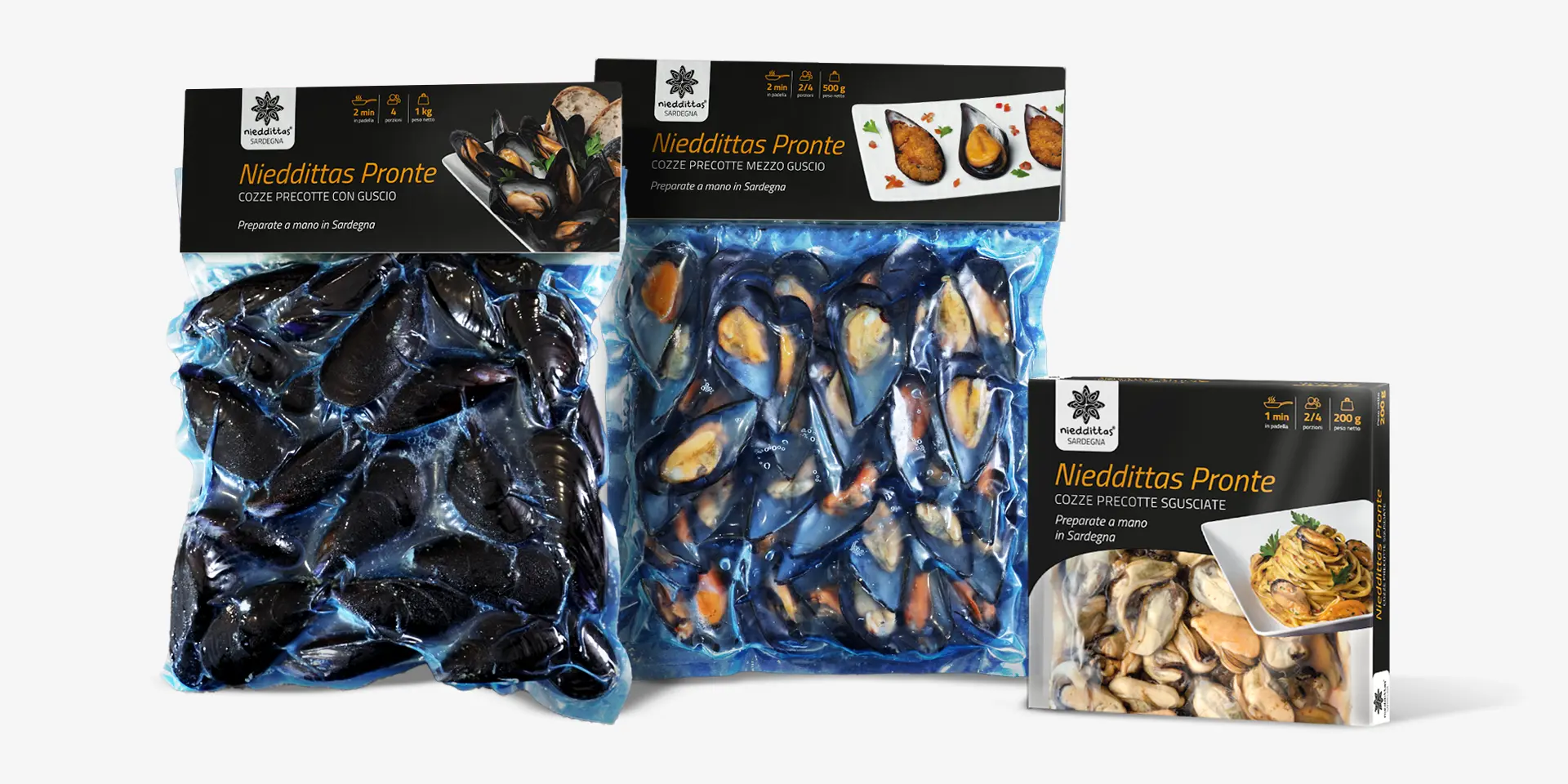 Nieddittas Pronte Cozze&nbsp;precotte