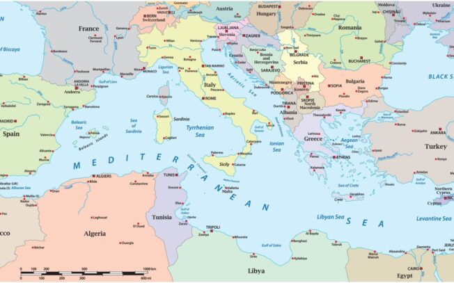 Perché il Mar Mediterraneo è un mare chiuso?